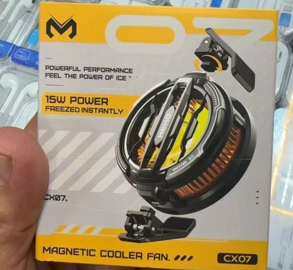 Cxo7 Magnetic Cooler Fan \ 1 Mobile Phone Semiconductor Cooling Fan Radiator /15w Power Freezed Instantly