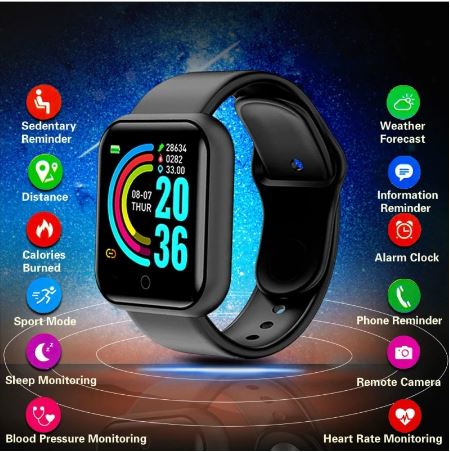 D20 Ultra Smart Watch with Multiple Sports Modes