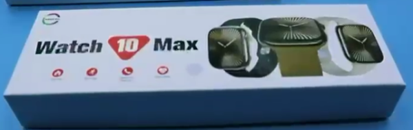 Watch 10 Max Series 10 Smart Watch Super HD Big Display & Stainless Steal Body